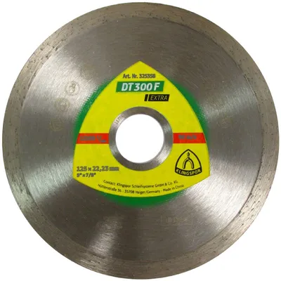 Immagine prodotto di Klingpsor 325358 DT 300 F EXTRA, Diamantschneidklinge EXTRA, 125X1,6X22,23, 1