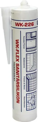 Obrázek produktu pro WEKEM WK 226 WK-FLEX sanitární silikon transparentní 310 ml