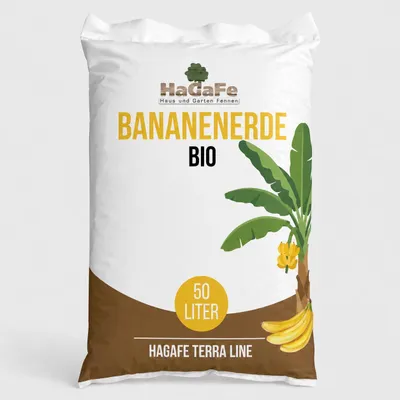 Produktbild von HaGaFe Terra Line Bananenerde Pflanzerde 2 x 50 Liter