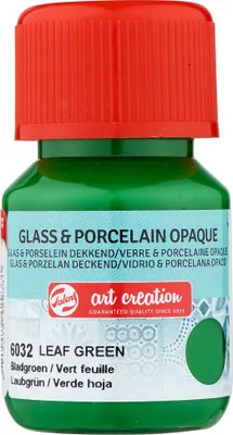 Produktbild von Talens Art Creation Glass und Porzellan Deckend Flasche 30 ml Laubgrün 6032