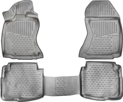 Zdjęcie produktu dla ELEMENT gumowe dywaniki podłogowe 3D do SUBARU Outback, 2020->, 3 szt.