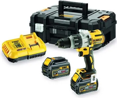 Image de Dewalt 18V 95/66Nm perceuse-visseuse à 3 vitesses 2 X 6.0Ah Tstak case Dcd996T2