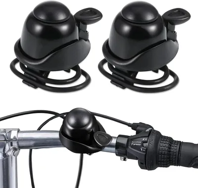 Productafbeelding van Fietsbellen aluminium - 2 stuks - Mini - Luid