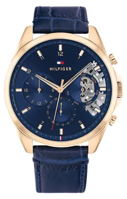 Produktbild von Tommy Hilfiger Baker Multifunktionsuhr Blau 1710451