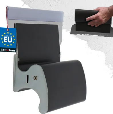 Produktbild von KOTARBAU® Flächenspachtel Spachtel mit auswechselbarer Klinge 250 mm Aluminium Glättkelle Trockenbau Werkzeug Knauf Spachtel Werkzeug Rigips Werkzeug Glättekelle Flächenspachtel Set Tapetenschaber