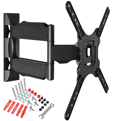 Image de ERGOSOLID NB-P4 Support mural entièrement mobile pour téléviseurs LCD/Plasma de 81,28 à 139,7 cm (32 à 55 pouces), charge max. 31,8 kg, VESA 400 x 400 max