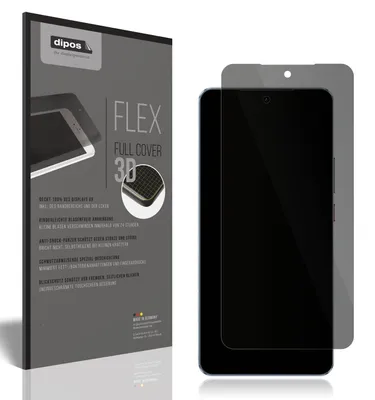 Produktbild von Full Cover Privacy Blickschutzfolie für Realme GT 7 Folie Anti-Shock