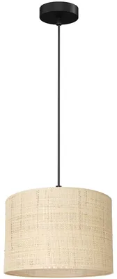 Produktbild von Hängeleuchte Jovin mit einem Rattanschirm, Ø 25cm
