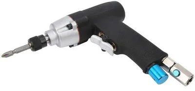 Imagen del producto de Atornillador eléctrico - Atornilladora neumática - Multifuncional y fácil de usar - Diseño compacto - Ideal para muebles - Para uso en interiores y exteriores - 100 mm - Metal - - 20 Nm - 110 V