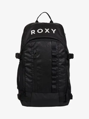 Image de Sac à dos Roxy Tribute, couleur noire, motif flocons de neige.