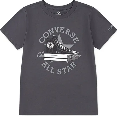 Produktbild von Converse Kids Dissected Ctp Kurzarm-t-shirt Grau 8-10 Years Grau 8-10 Years
