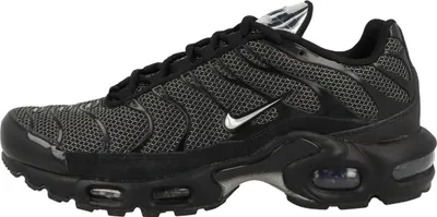 Produktbild von Nike TN Air Max Plus "Black Suede Silver", Schwarz, Größe: 40,5