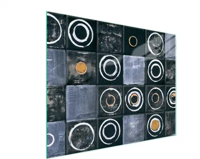 Obrázek produktu pro Skleněná krájecí deska 52x40 vzor