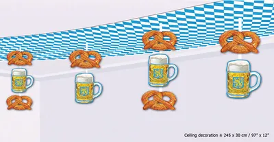 Image de Décoration suspendue  env. 245 x 30 cm