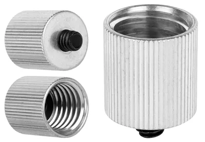 Image de Manchon de réduction 1/4" mâle vers 5/8" femelle aluminium 24 mm