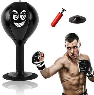 Obrázek produktu pro Ibenzoa® Rage Bag – stolní boxovací pytel pro zmírnění stresu a trénink reakcí v kanceláři i doma