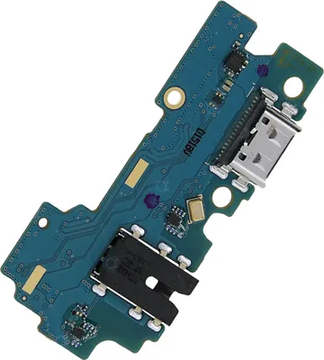 Produktbild von Clappio, Ersatzteil USB-C Ladebuchse mit 3.5mm Klinkenstecker für Samsung Galaxy A22, Schwarz