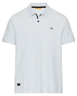 Zdjęcie produktu dla Koszulka polo męska marki camel active, kolor niebieski, zapinana na zatrzaski, rozmiar 3XL