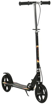 Immagine prodotto di Monopattino per Bambini 86x35x93/98/103 cm Manubrio 3 Altezze in Metallo Nero