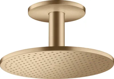 Produktbild von Kopfbrause AXOR 300 2jet Deckenmontage brushed bronze brushed bronze