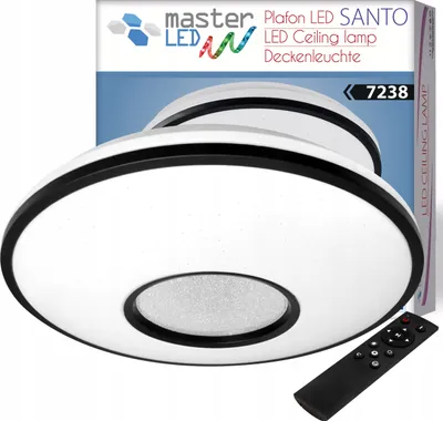 Obrázok produktu pre Povrchová Stropná Lampa 24W Ip20 Led Diaľkové Ovládanie