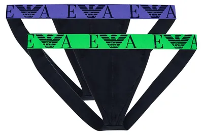 Produktbild von 2er Pack EMPORIO ARMANI Herren Jockstraps Stretch Baumwolle