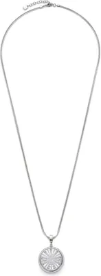 Zdjęcie produktu dla Naszyjnik Leonardo Jewels Scoppio, łańcuszek na szyję, choker, biżuteria, stal nierdzewna / szkło, przezroczysty, 85 cm, 016379