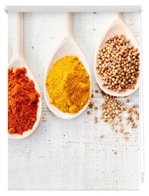 Produktbild von Rollo Klemmfix, ohne Bohren, blickdicht, Spices - Bunt 90 x 150 cm (B x L)