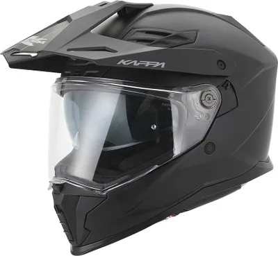 Immagine prodotto di KAPPA KV33 Casco Enduro Solido ECE 22R06 Nero Opaco Taglia 58/M