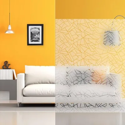 Produktbild von DIMEXACT - DIMEXACT Selbstklebende Dekorfolie mit Motiven für Fenster, Effekt Gebrochene Glasscheibe, Breite 1,52 m, Rolle -152 cm x 10 m - en Rouleau