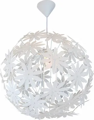 Produktbild von Pendelleuchte FLOWER 20518 Ø56CM 1 flammig, E27 Metall + Acryl