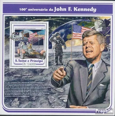 Produktbild von Briefmarken Sao Tome e Principe 2017 Mi Block 1269 (kompl. Ausgabe) postfrisch John F. Kennedy