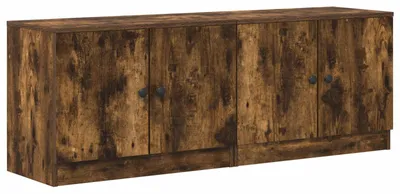 Obrázok produktu pre Skriňa pod posteľ 2 pcs Dymový dub 66 x 35 x 48 cm