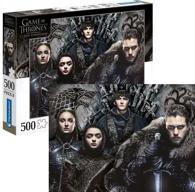 Produktbild von Clementoni 35091 - 500 Teile Puzzle - Game of Thrones