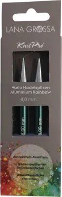 Produktbild von Lana Grossa - Nadelspitzen Vario Aluminium Rainbow 8.0mm