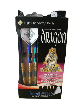 Productafbeelding van Softdartpijlen, Keltik Dragon Blue, 18 gram