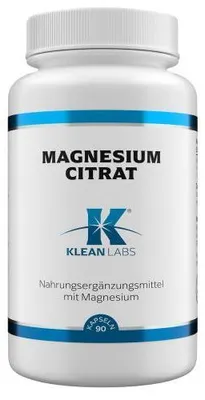 Image de Citrate de magnésium Klean Labs gélules 90 pc