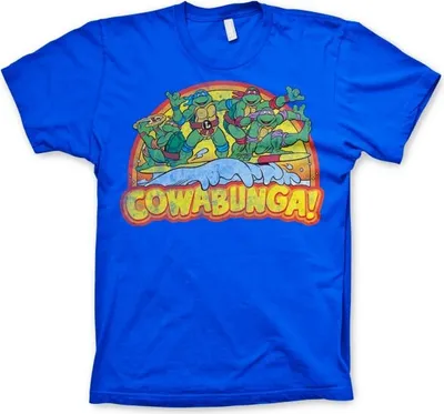Produktbild von TMNT - Cowabunga T-Shirt - Medium - Blue