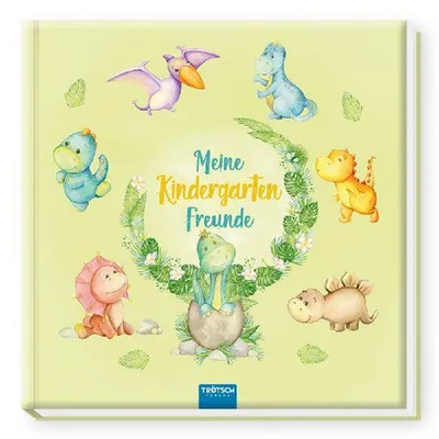 Produktbild von Trötsch Eintragalbum Meine Kindergartenfreunde Dinosaurier