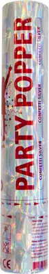 Produktbild von Party Popper silbernes Konfetti