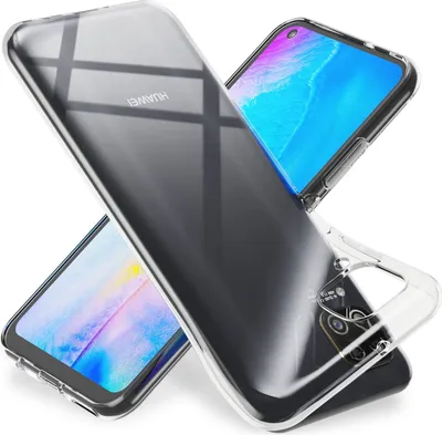 Image de Coque NALIA « GLAZE » pour Huawei P40 Lite - Coque de protection en TPU transparent, anti-jaunissement, fine et légère - Coque de téléphone portable transparente