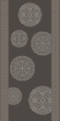 Immagine prodotto di Bassetti DUSCHTUCH PALLAVICINO GRIGIO 100% Baumwolle Lizens/Zertifikat:OEKO-TEX 70X140 florales Muster *9329987 HW 2024 Neuheiten