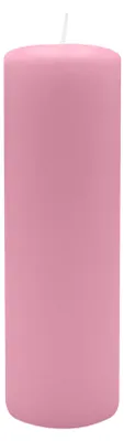 Immagine prodotto di Candele a colonna 200 x Ø 60 mm, rosa, 4 pezzi