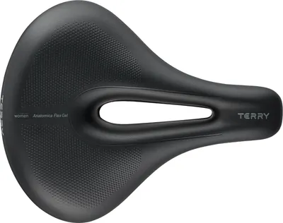 Produktbild von Terry Anatomica Flex Gel Women Fahrradsattel City Touring 3 Zonen-Komfort schwarz