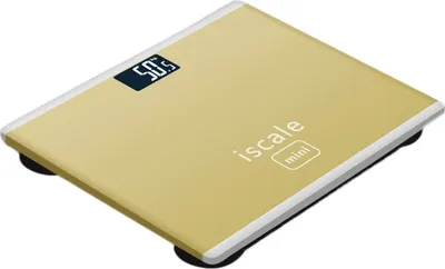 Produktbild von 180 kg genaue Smart Electronic Glass LCD Display Home Badezimmer Bodenkörperskala-Golden