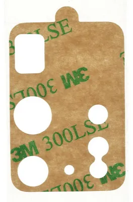 Produktbild von Samsung Galaxy S20 Ultra SM-G988F Kamera Glas Linse + Kleber, Schwarz