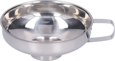 Produktbild von Multifunktionaler Edelstahl-Öleinkochtrichter mit breiter Öffnung für den Haushalt, ideal für kleine Küchen.