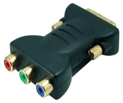 Produktbild von Adapter, DVI-D (24+5) Stecker auf RGB-Kupplung
