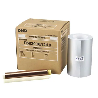 Obrázok produktu pre DNP Metalický papier 1 rolka 110 ks 20x30 pre tlačiareň DS820