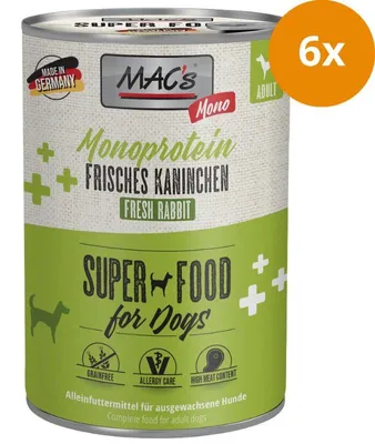Image de Macs Dog Mono Lapin 400 g